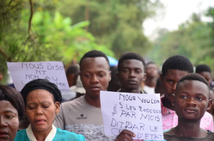 Kasaï-oriental : Le collectif des enfants MIBA dans la rue pour exiger la relance effective de la société