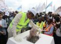 Mbujimayi : Peter Kazadi lance les travaux de construction et équipement de l&rsquo;aérogare Passagers de l&rsquo;aéroport international de Bipemba