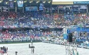 Sortie officielle de l&rsquo;Union sacrée : plus de 80 000 personnes déjà presentes au stade des martyrs