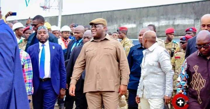 RDC : À 3 mois du début des Jeux de la Francophonie, Félix Tshisekedi se rassure de l&rsquo;évolution des travaux sur différents sites