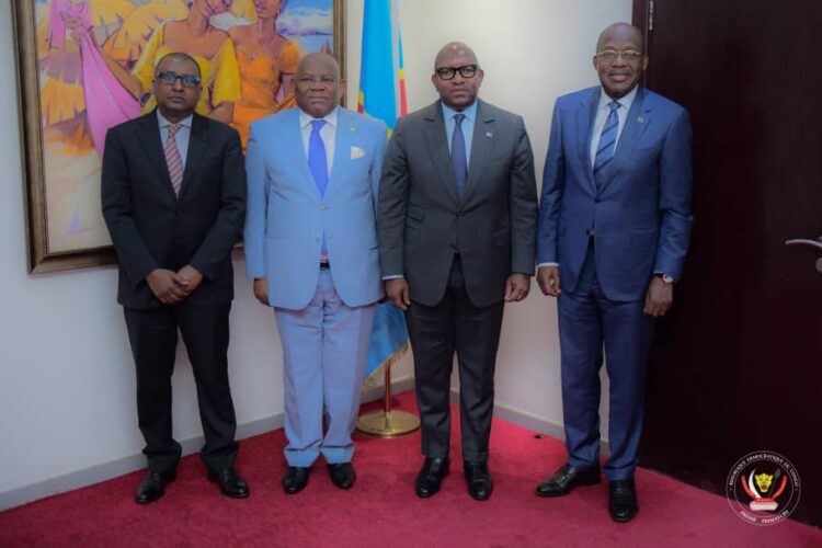 Agression rwandaise : Reçu par Sama Lukonde, le secrétaire général de l&rsquo;OEACP exprime sa solidarité à la RDC