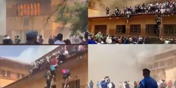 Kolwezi: incendie au Lycée Mwanga, un court-circuit électrique serait la cause du drame