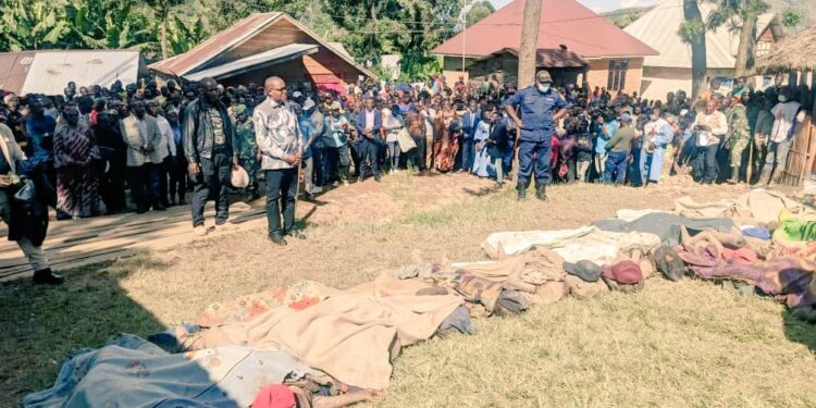 Sud-Kivu : Inhumation des victimes des pluies diluviennes à kalehe 