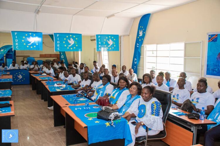 Kasaï oriental : la fédération provinciale de FIDEC en formation sur le rôle d&rsquo;un parti politique en démocratie et la gestion des ressources