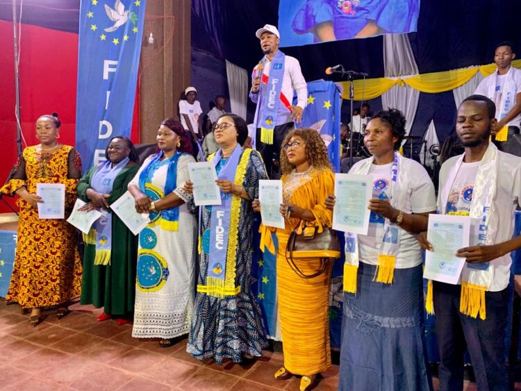 Kasaï Oriental: plus de 500 personnes adhérent au FIDEC de Fifi Masuka