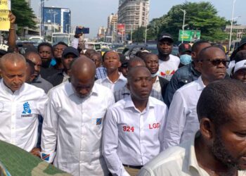 Sit-in de l’opposition : Katumbi, Fayulu, Sesanga, Matata et quelques militants bloqués par la police