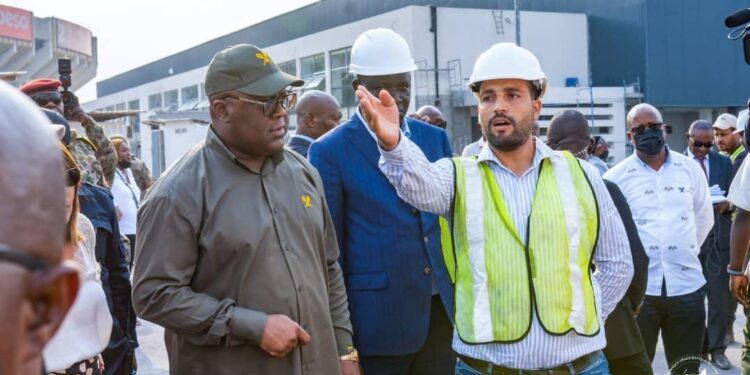 9e Jeux de la francophonie : Félix Tshisekedi à nouveau sur les chantiers