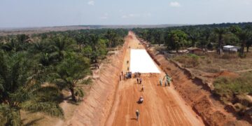 La construction de la route Mbujimayi – Kananga se poursuit, « malgré les obstacles »