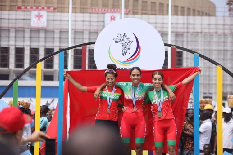 Jeux de la francophonie : le Maroc tout puissant en cyclisme
