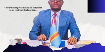 ESU: Élections du représentant National des étudiants, Idriss Mbiya du Kasaï-oriental se porte candidat à la deuxième vice-présidence