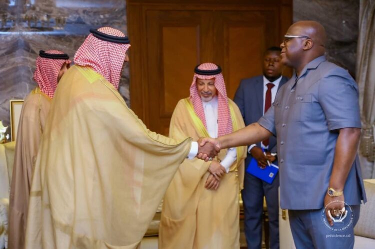 RDC: La coopération bilatérale au centre des échanges entre Félix Tshisekedi et un émissaire de l&rsquo;Arabie Saoudite