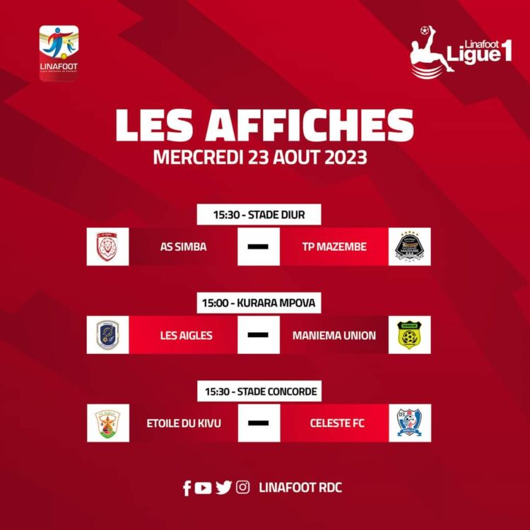 Football: le championnat de la linafoot ligue 1 demarre ce mercredi