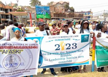 Journée mondiale de l’aide humanitaire : Bruno Lemarquis salue le dévouement des humanitaires congolais à venir en aide à des personnes vulnérables