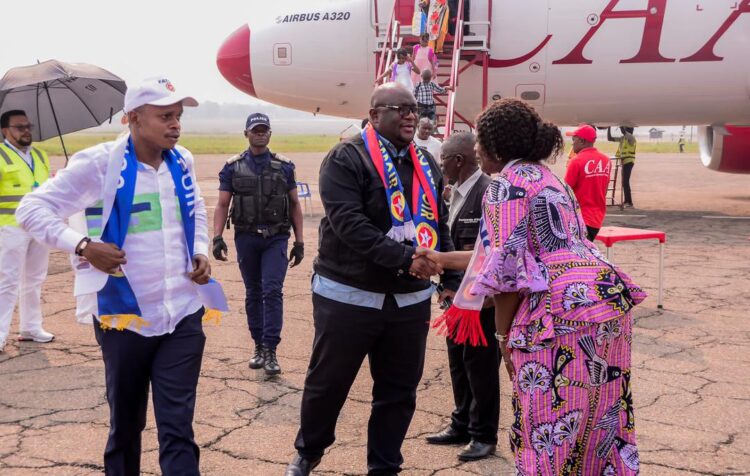 PDL 145 territoires: le Vice-ministre du plan à Mbujimayi dans une mission de suivi