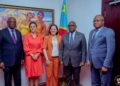 RDC : sécurité , développement, culture, Sama Lukonde et l&rsquo;ambassadrice de Belgique font le tour d&rsquo;horizon des relations entre les deux pays