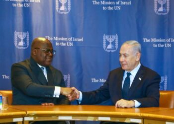 RDC: Félix Tshisekedi et Benjamin Netanyahou s&rsquo;entendent sur le renforcement des liens et l&rsquo;ouverture d&rsquo;une ambassade israélienne en RDC