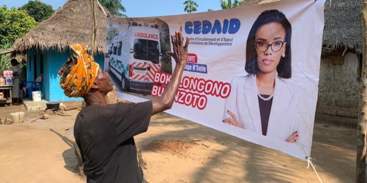 Maï-Ndombe : l’ONG CEDAID de O’Neige N’sele offre des soins de santé gratuits à la population d’Inongo