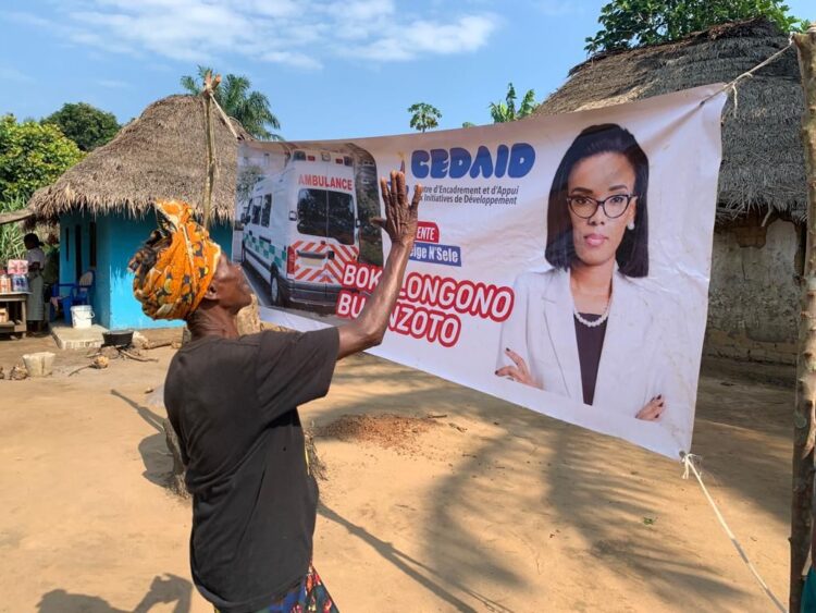 Maï-Ndombe : l’ONG CEDAID de O’Neige N’sele offre des soins de santé gratuits à la population d&rsquo;Inongo