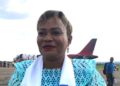 Mbujimayi: Iseult Ntumba Mwamba en visite d’inspection des activités de sa fondation