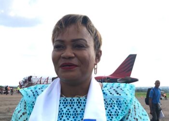 Mbujimayi: Iseult Ntumba Mwamba en visite d&rsquo;inspection des activités de sa fondation