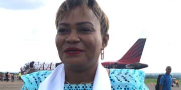 Mbujimayi: Iseult Ntumba Mwamba en visite d’inspection des activités de sa fondation