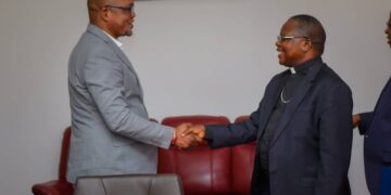 RDC : Peter Kazadi et Monseigneur Utembi échangent sur l&rsquo;accord cadre entre l&rsquo;État et l&rsquo;église catholique