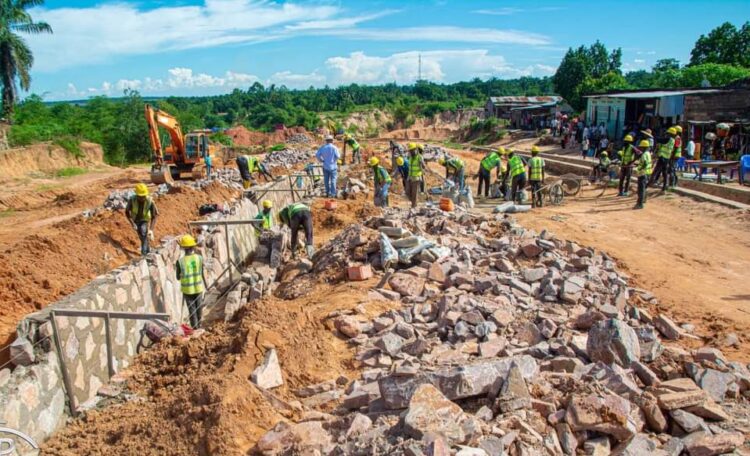 Kasaï-Oriental: le Gouvernement congolais débloque 3 millions USD pour la poursuite des travaux du ravin Mulamba wa Mpoyi