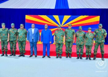 RDC: Christian Tshiwewe promu général d&rsquo;armée, Tshisekedi nomme de nouveaux généraux au sein des FARDC