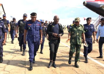 Arrivée à Mbujimayi du commissaire général adjoint de la PNC chargé de la police administrative