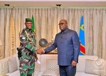 RDC : le président de la transition du Gabon reçu par Tshisekedi, la CEEAC au centre des échanges