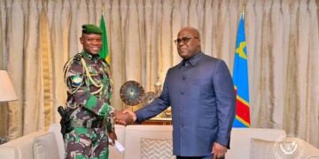 RDC : le président de la transition du Gabon reçu par Tshisekedi, la CEEAC au centre des échanges
