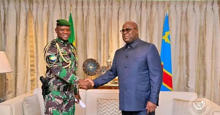 RDC : le président de la transition du Gabon reçu par Tshisekedi, la CEEAC au centre des échanges
