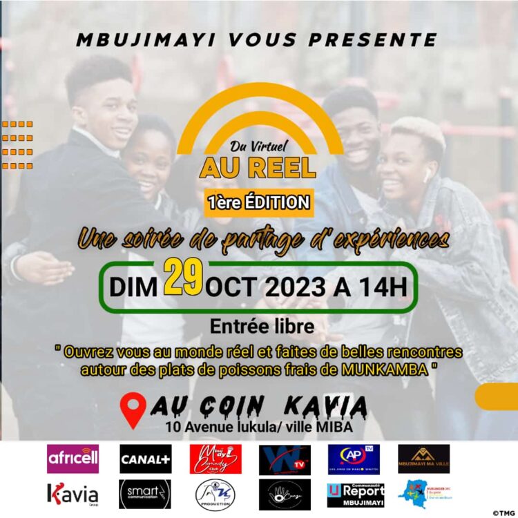 « Du virtuel au réel » : Une rencontre pour renforcer les liens entre les jeunes de Mbujimayi