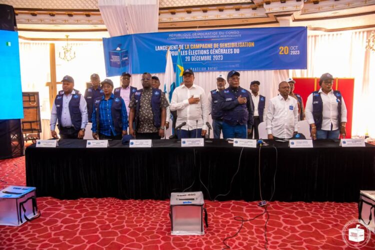 RDC : la CENI lance la campagne d&rsquo;information et de sensibilisation de la population sur les élections