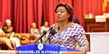 RDC : désormais membre de l&rsquo;Union sacrée, Geneviève Inagosi a été présentée aux militants de Congo Espoir par José Mpanda