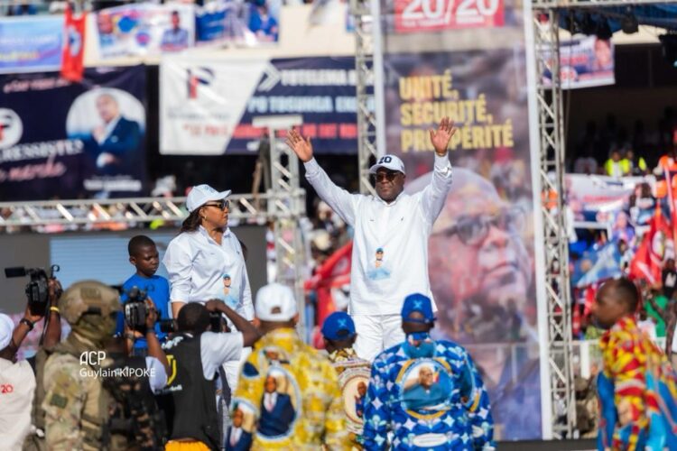 Campagne électorale : Félix Tshisekedi pour la continuité, l&rsquo;unité, la sécurité et la rupture totale avec le Rwanda