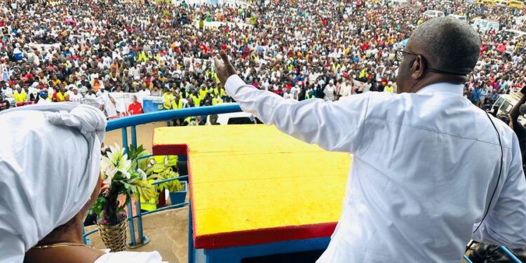 Présidentielle 2023 : Dénis Mukwege lance sa campagne à Bukavu et promet de « réparer la RDC »