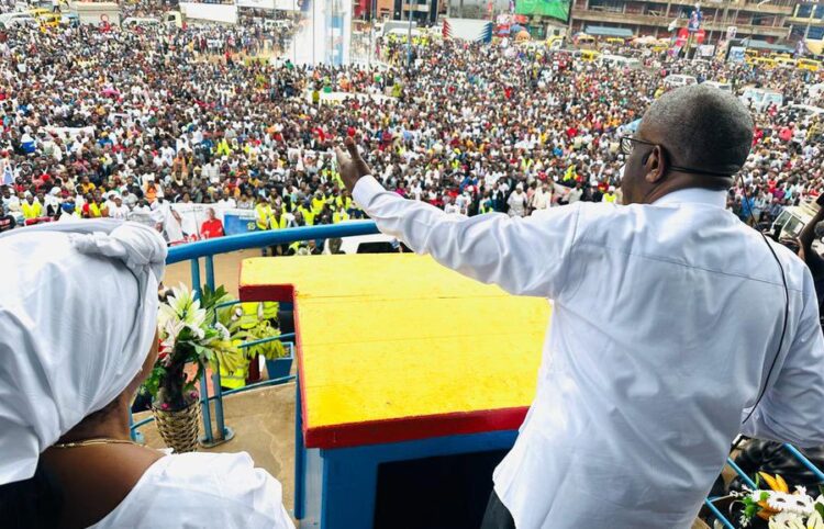 Présidentielle 2023 : Dénis Mukwege lance sa campagne à Bukavu et promet de « réparer la RDC »