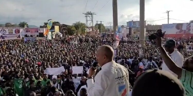 Campagne électorale : Katumbi ne lâche pas Tshisekedi, « il ne fait que pleurer »