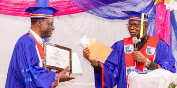 ESU : Clôture de l&rsquo;année académique, le recteur Cibaka rend hommage aux professeurs et aux différents corps de l&rsquo;université