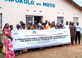 Kasaï-Oriental: clôture de la formation des animateurs événementiels en éducation civique et électorale