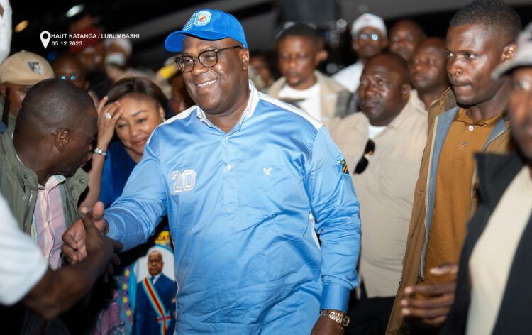 Élections 2023 : En Campagne électorale à Lubumbashi, Félix Tshisekedi promet de créer encore plus d’emplois pour les jeunes