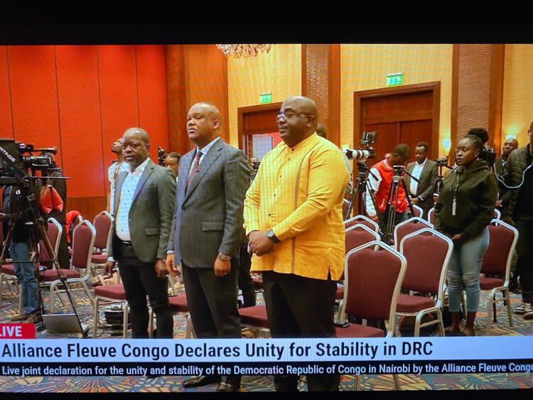 Depuis Nairobi, Corneille Naanga fait alliance avec les terroristes du M23 pour combattre la RDC