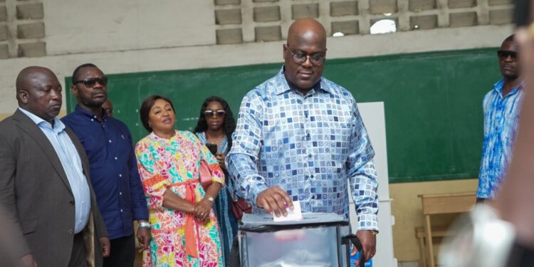 Élections 2023 : Félix Tshisekedi a voté