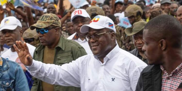 Campagne électorale : Félix Tshisekedi prend le peuple à témoin et menace de declarer la guerre au Rwanda