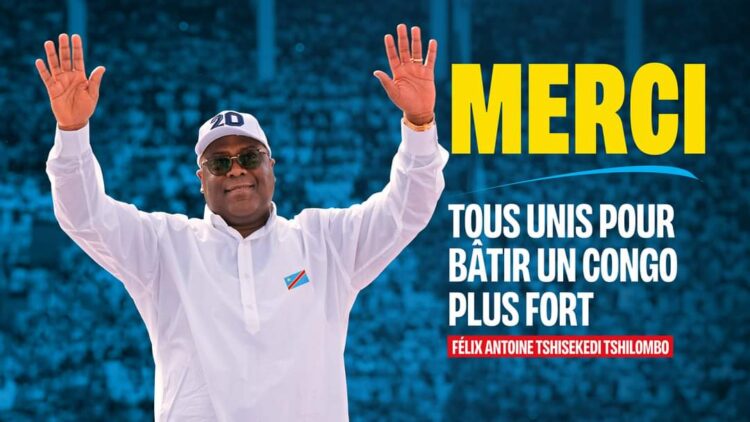 RDC : « Cette victoire est la vôtre, c&rsquo;est la victoire de la solidarité et de l&rsquo;unité du peuple » (Félix Tshisekedi, président réélu)