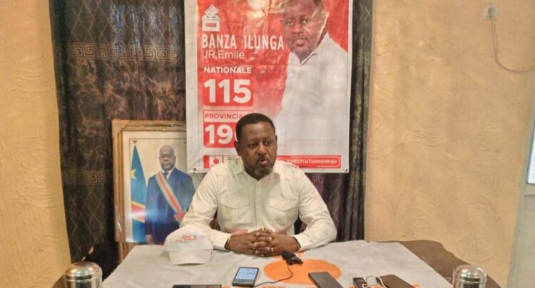 Élections 2023 : candidat député à Mbujimayi, Banza Ilunga JR Emile promet d&rsquo;allouer une partie de ses émoluments aux œuvres sociales