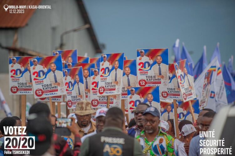 Tobie Kayumbi aux Kasaïens : « Votez massivement pour Félix Tshisekedi et tourner le dos aux adversaires de notre pays »