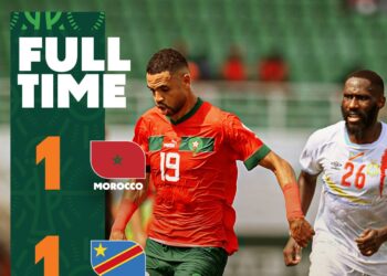 CAN 2023 : la RDC accroche le Maroc et reste en vie