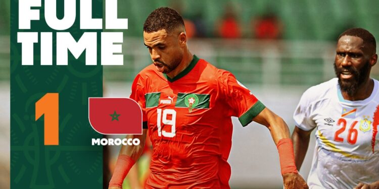 CAN 2023 : la RDC accroche le Maroc et reste en vie